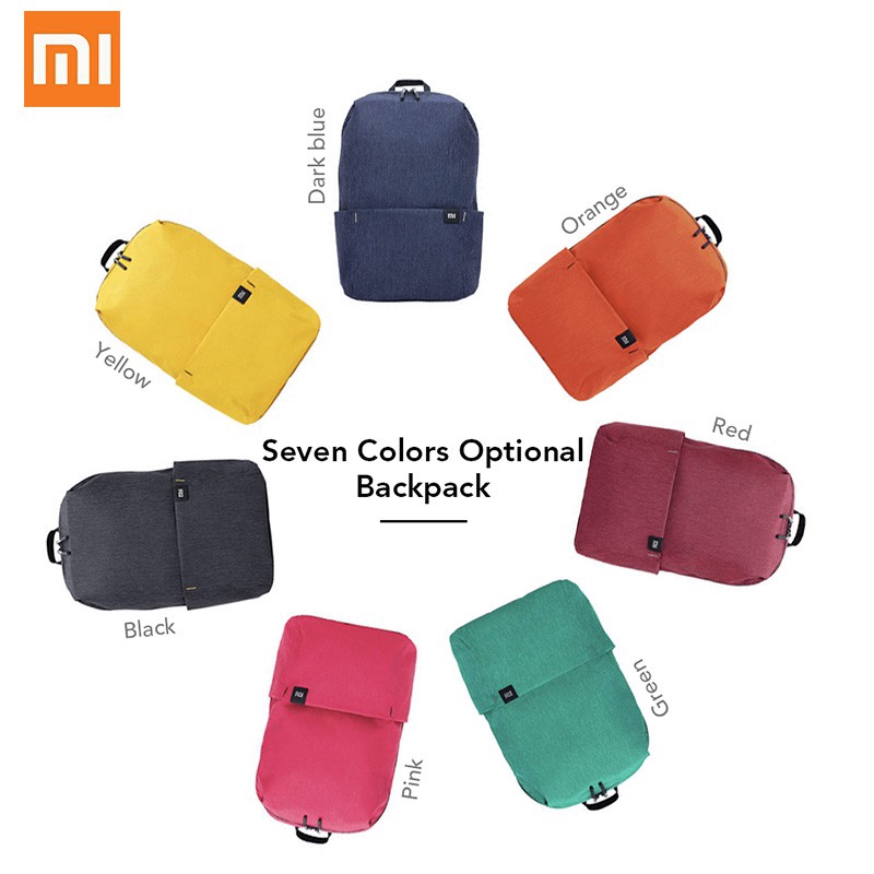 xiaomi colorful mini backpack bag