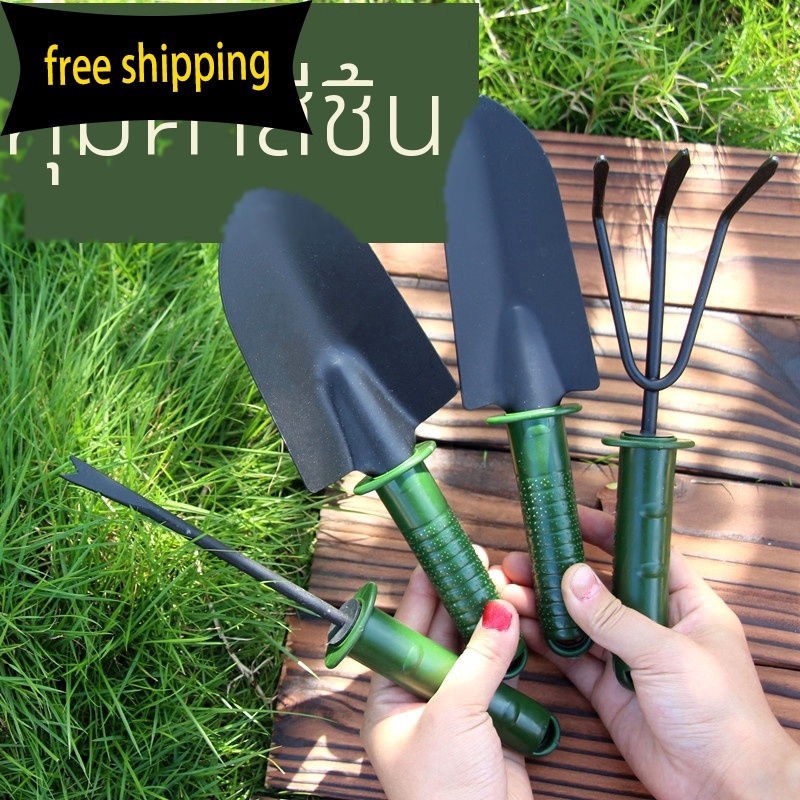 Gardening Tools Outdoor Handle Sea Vegetable Planting Shovel Set Digging Arachnid Bloated Soil Pine Texture Flower Household Weed Removal Artifact Shopee Philippines