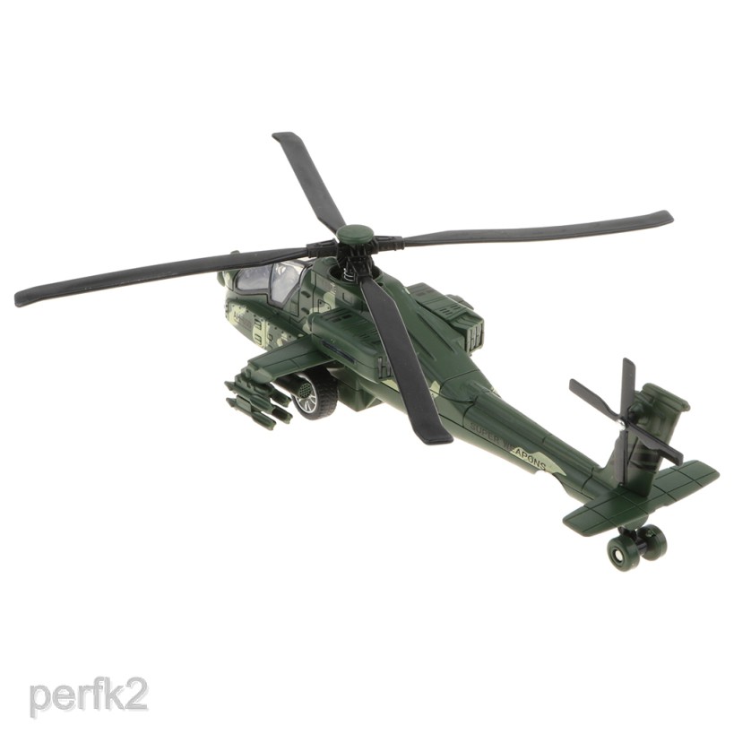 Kids 1/32 Alloy Pull Back Die-cast Helicopter Model Toy Gift CAIC Z-10 