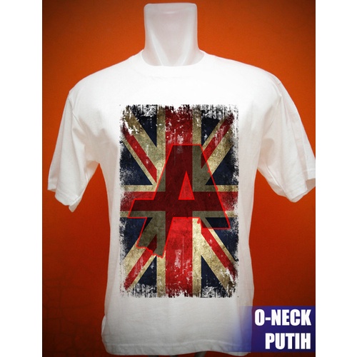 ◈◎  Kaos Asking Alexandria British Flag A Logo