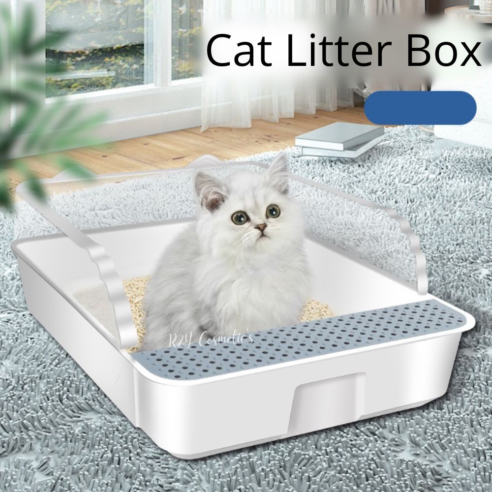 R&Y | Cat Litter Box Pet Toilet Bedpan Kitten Dog Tray with Scoop 1 Set Training Sand Box #8