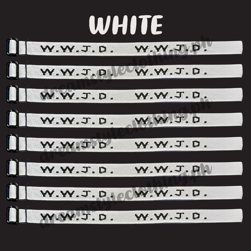 Wwjd What Would Jesus Do Bracelets Shopee Philippines