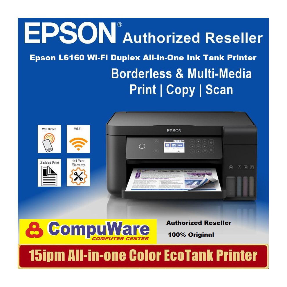 Epson l6160 wi-fi duplex all-in-one ink tank printer | BeeCost