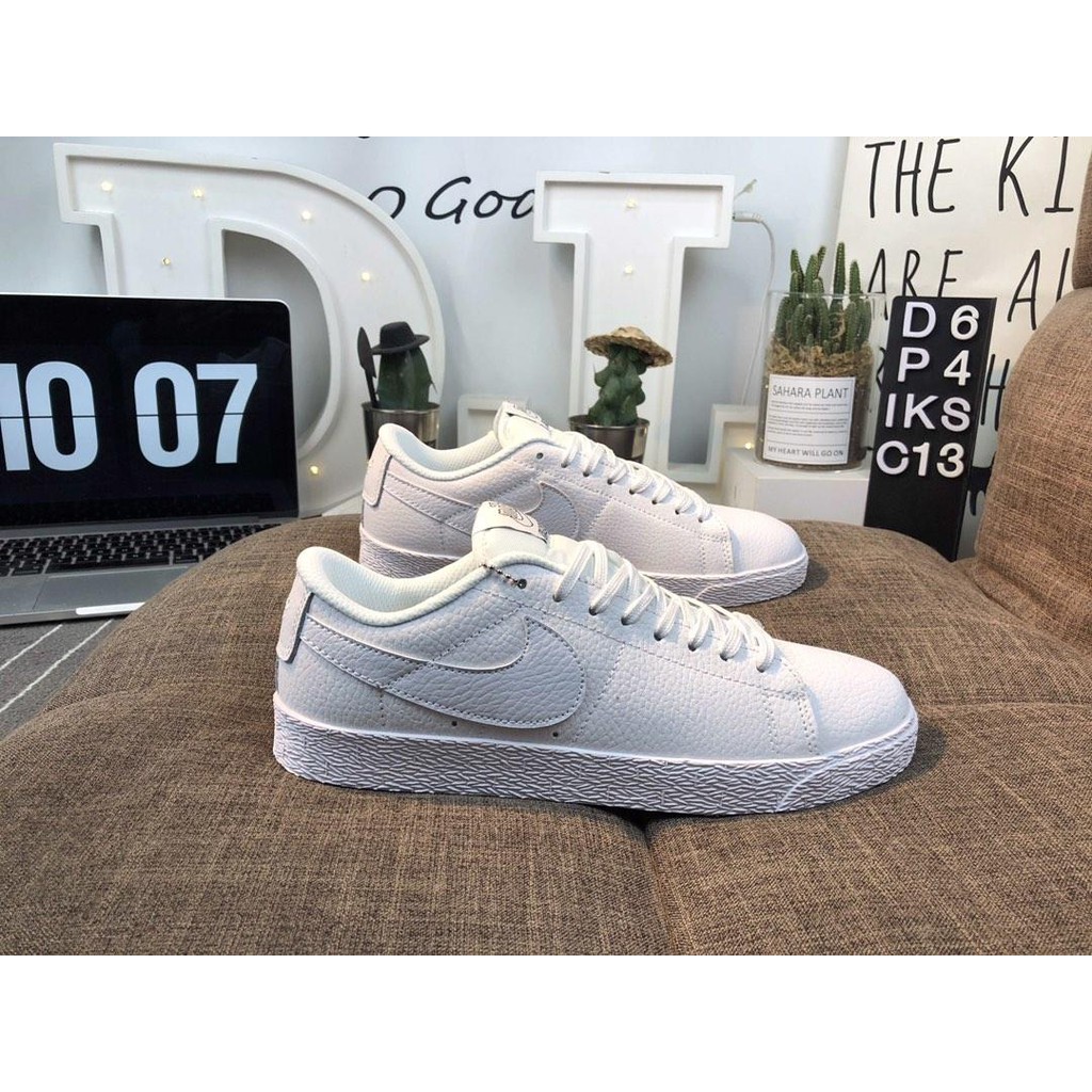 nike sb nba blazer white