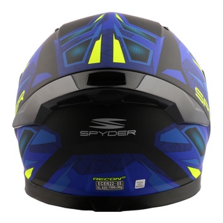 Spyder Full Face Helmet With Dual Visor Recon Gd Series Free