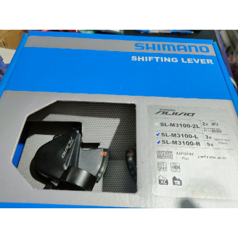 Alivio shifter M3100 3x9 original shimano | Shopee Philippines