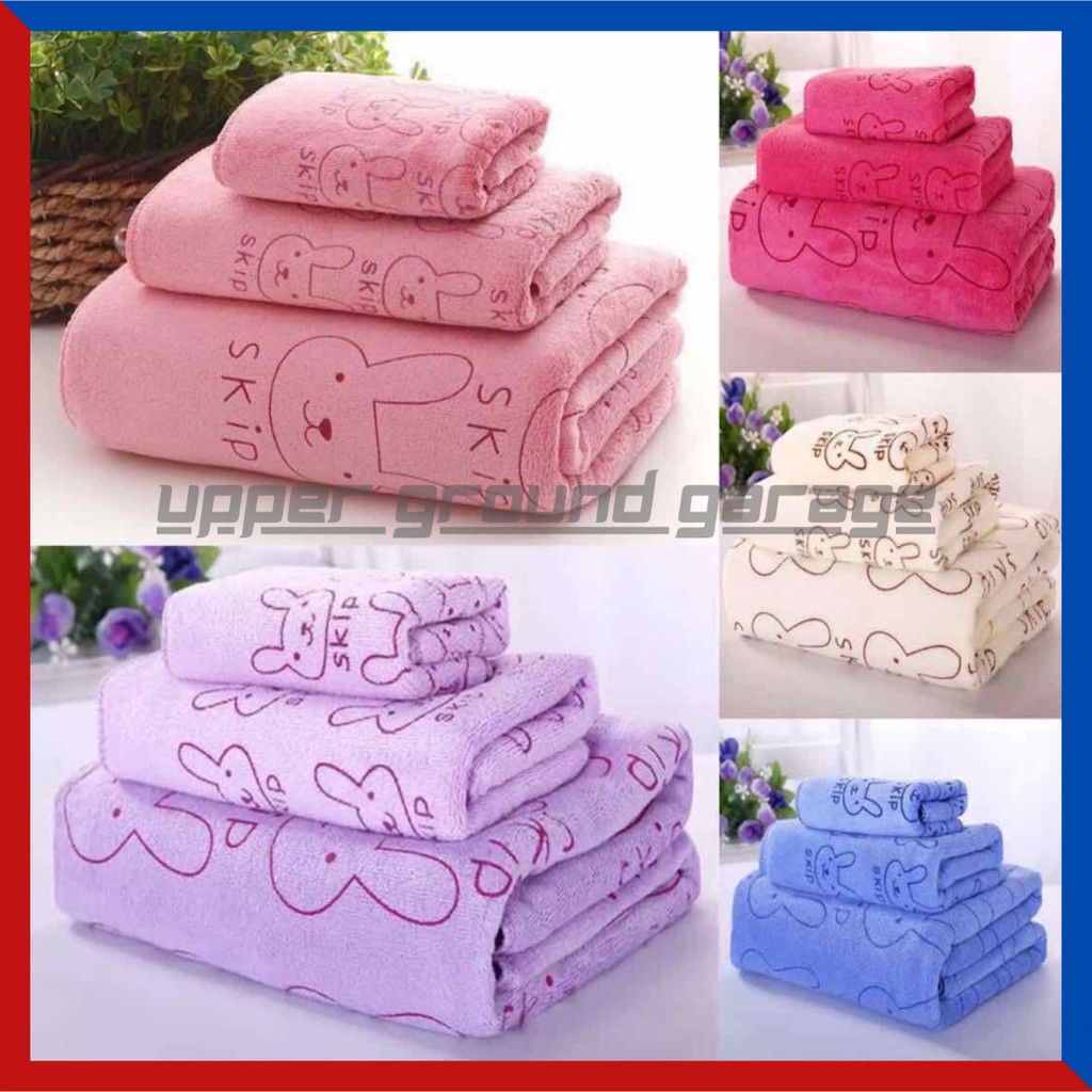 ugg bath towel set