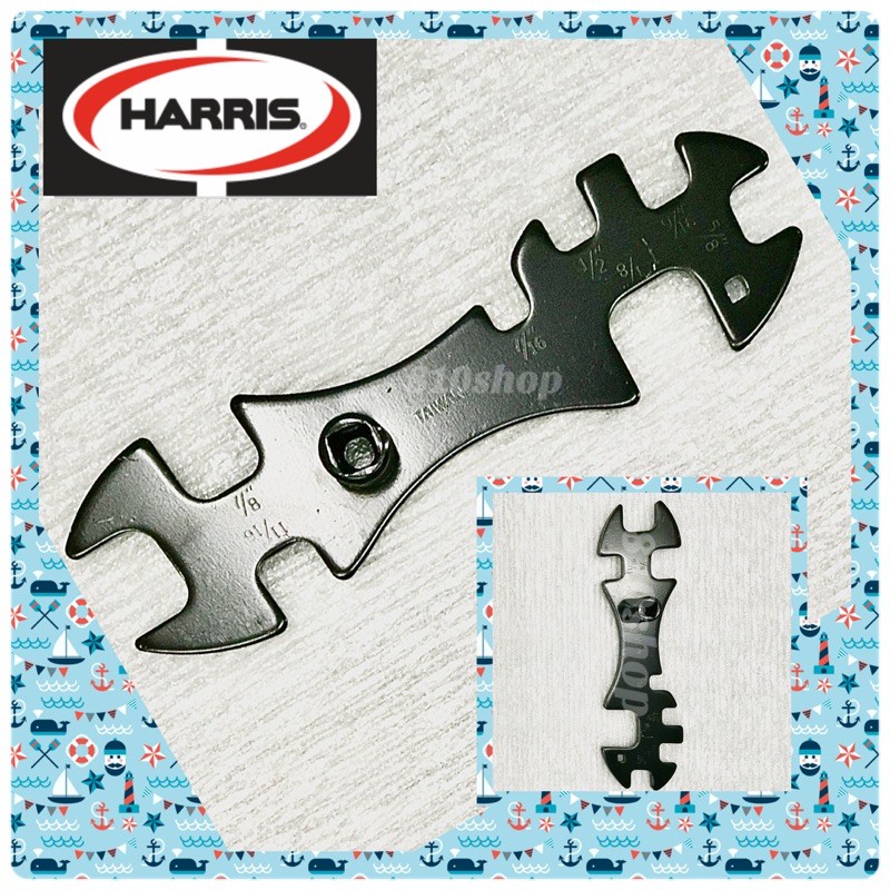 Harris 913 9Way Combination Welding Tank Wrench Cylinder Oxygen