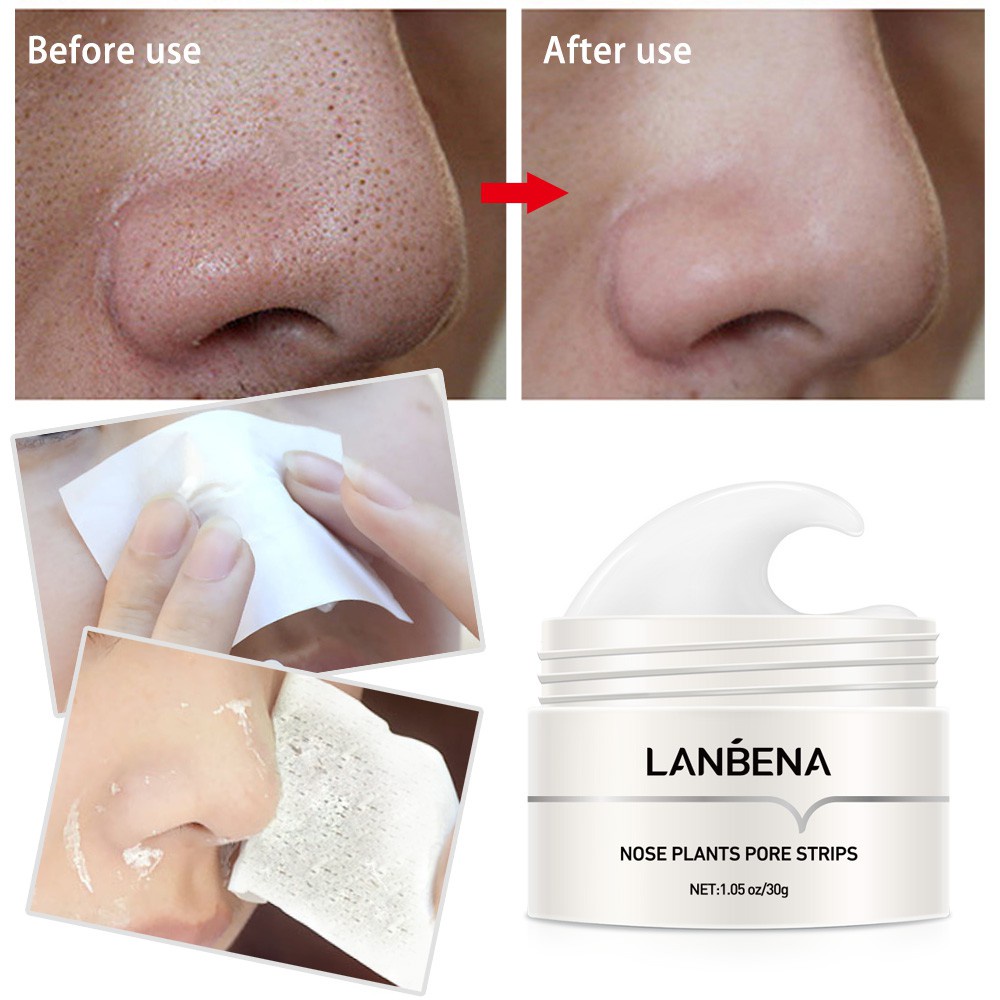 (in stock)LANBENA Black Head Cleansing Cream to Remove Acne Cutin and Repair Pore Facial Mask/30g