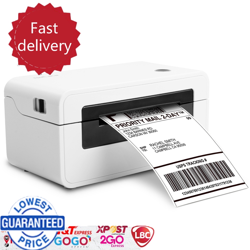 NefLaca N41 Direct Thermal Printer Express Barcode A6 Label Printer