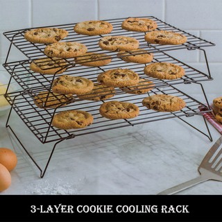 Three-layer Baking Cooling Rack Bread Cooling Rack Cake Rack Baking Tools Non-stick Cooling Rack #1