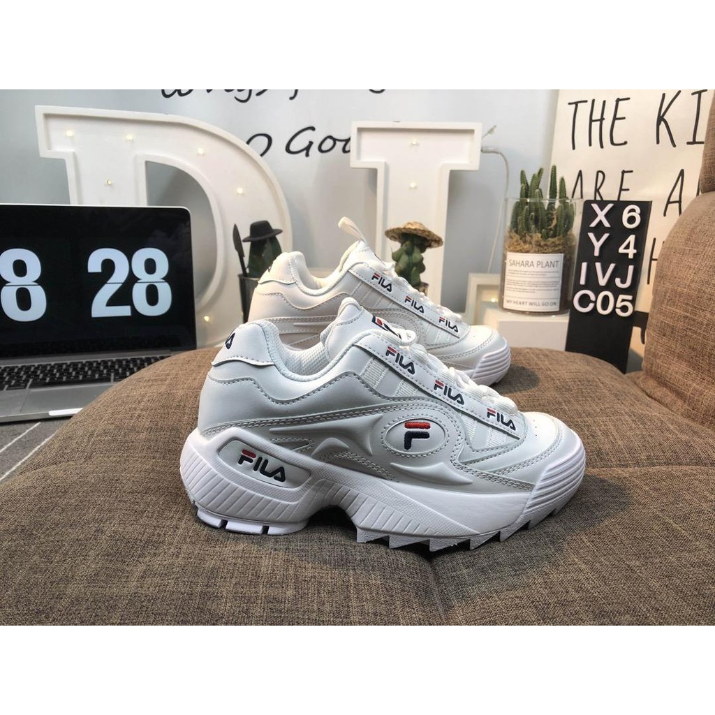 fila disruptor with shorts