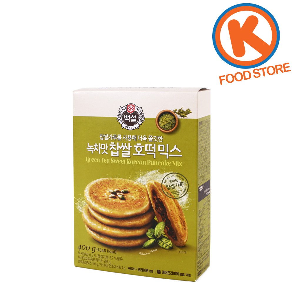 CJ Green Tea Sweet Korean  Pancake Mix 400g Korean  Foods 