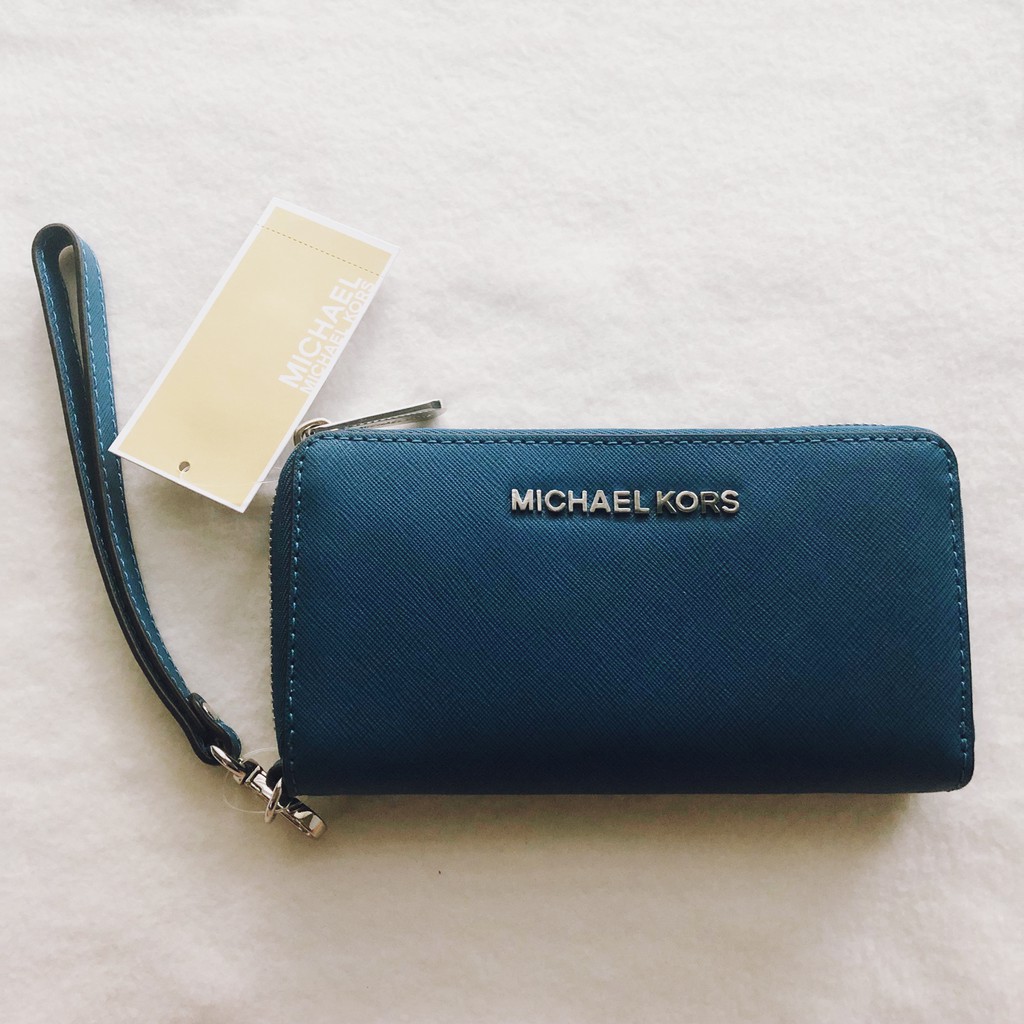 michael kors zip wallet