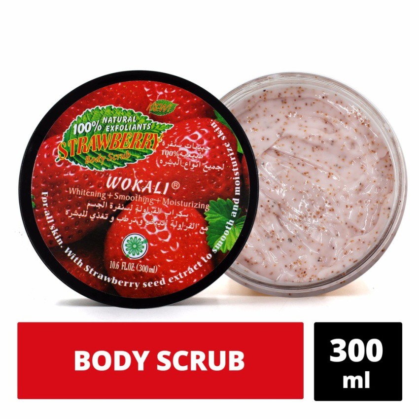 Wokali Strawberry Body Scrub Shopee Philippines