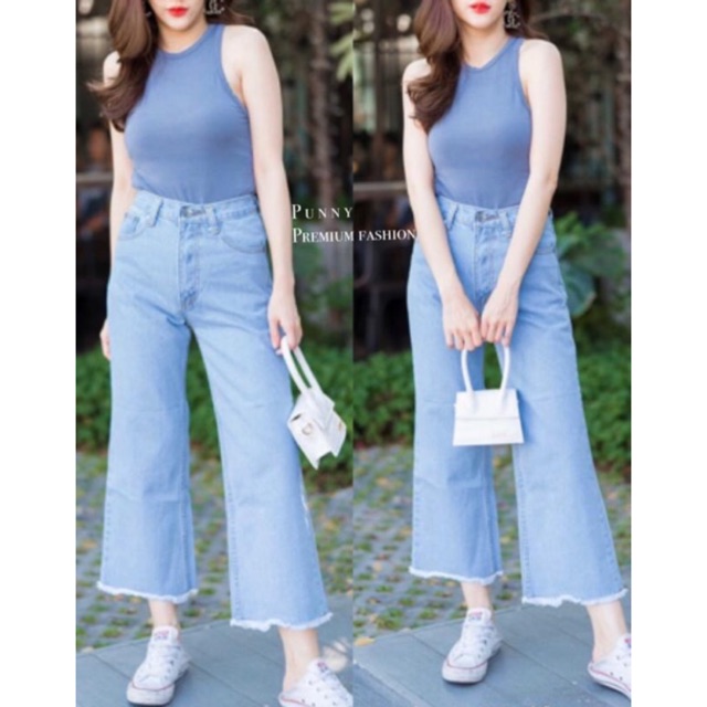 square pants jeans outfit