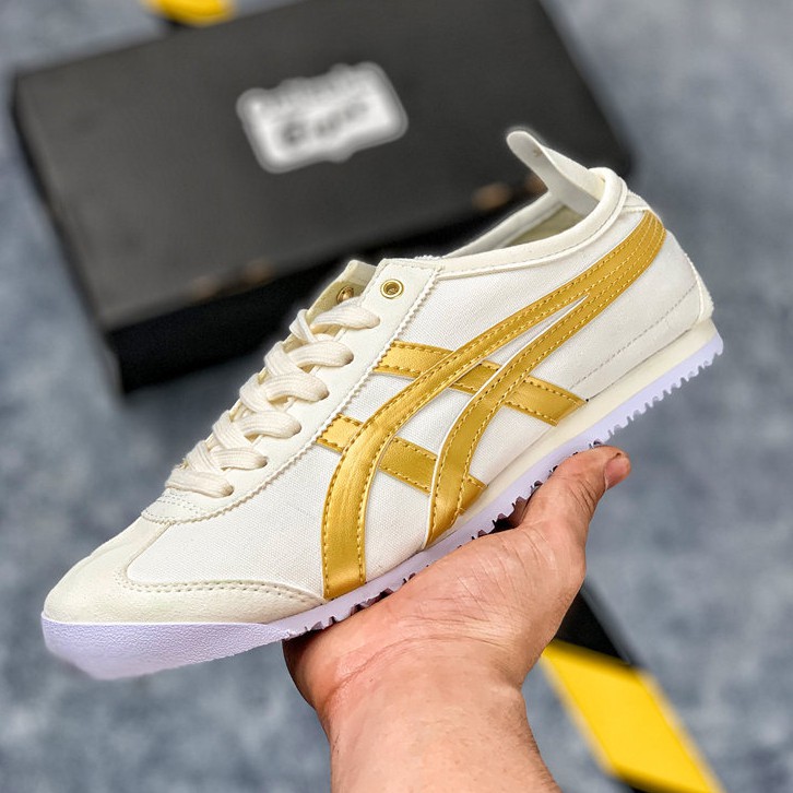 asics gold shoes