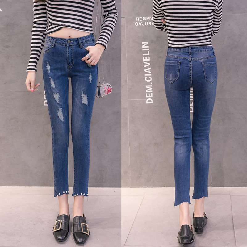 girls in denim jeans