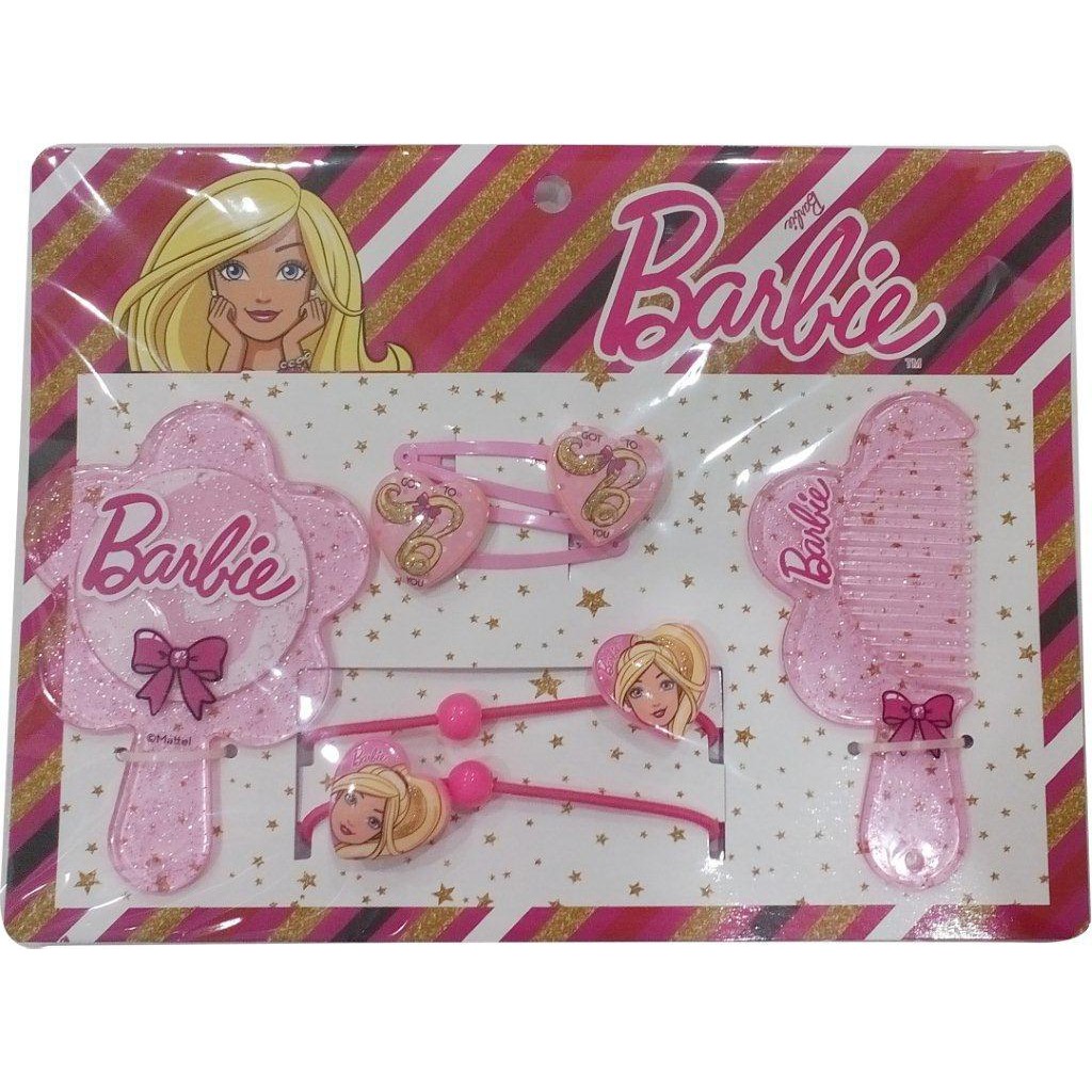 barbie hair accessories set