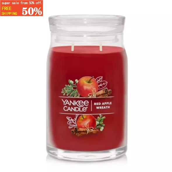 Yankee Candle Red Apple Wreath Shopee Philippines