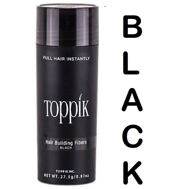 Toppik Hair Fibers Hair Loss Building Fibers  (BLACK) | Shopee  Philippines