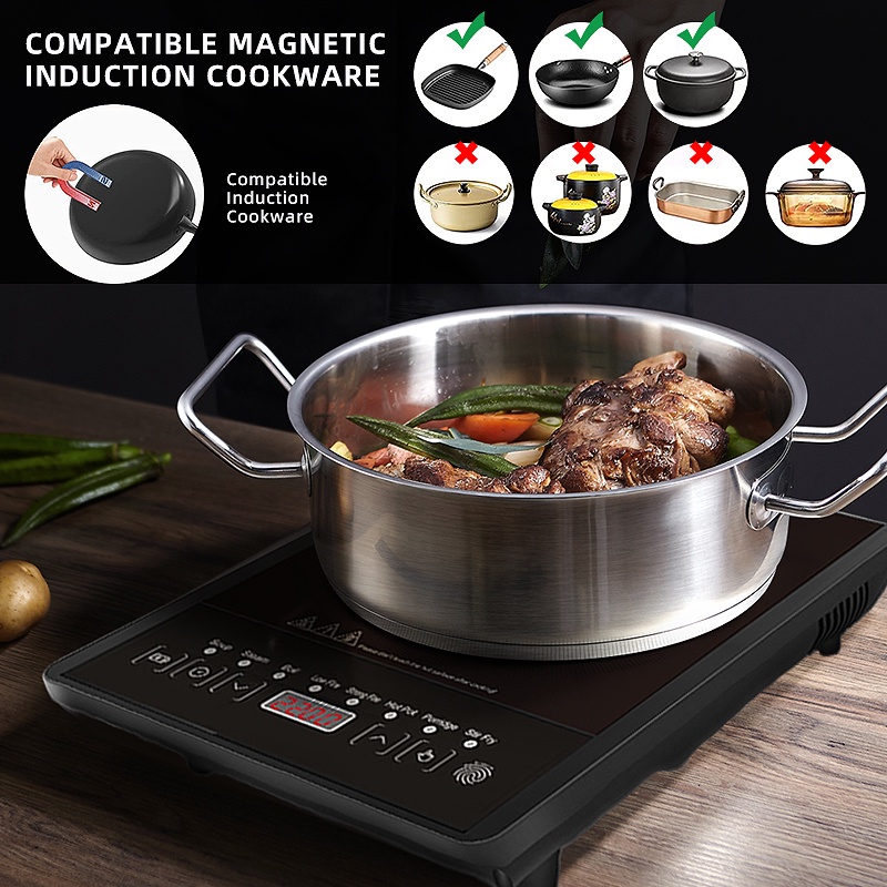 OOKAS Multifunctional household induction cooker high power 2200W