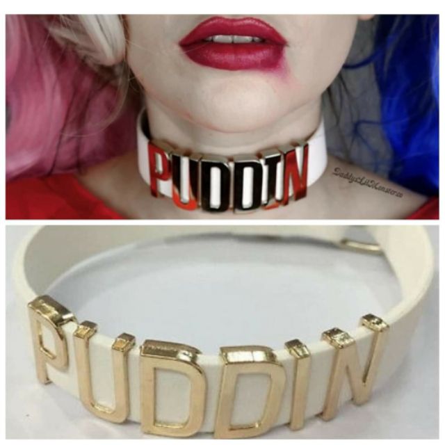 Harley Quinn Puddin Choker Accessories For Party Shopee Philippines