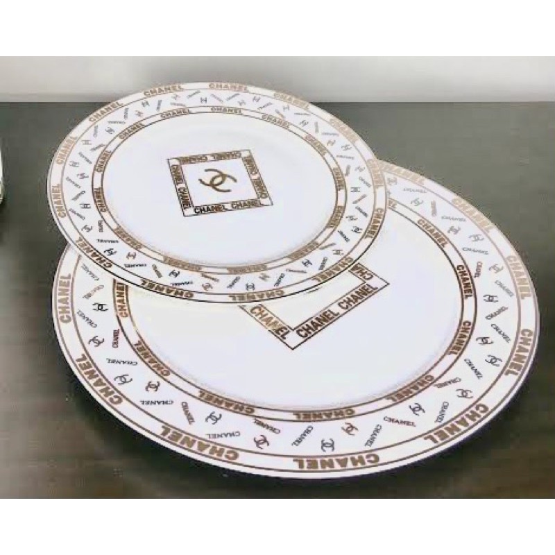Porcelain Dinner Plates 2pcs Brand New | Shopee Philippines