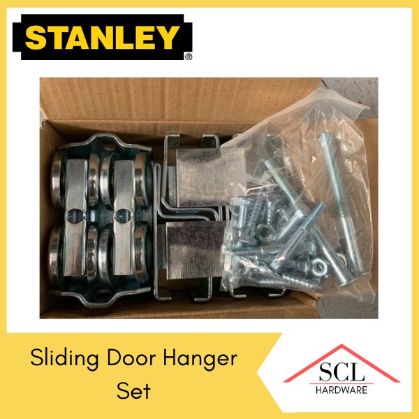 Stanley Sliding Door Hanger 200kgs, Stanley Sliding Door Track Kit
