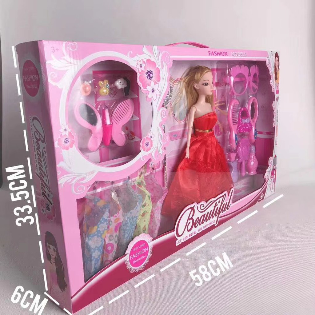 beautiful barbie set