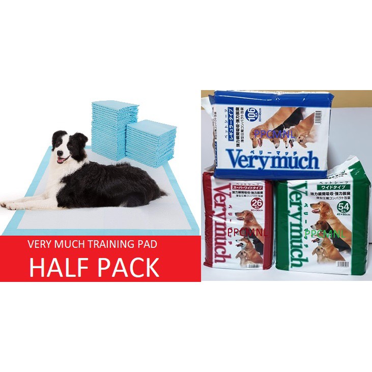 very much training pads