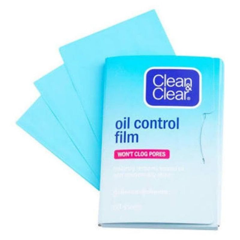 Clean n Clear Oil Control Film 60-pack Clean & Clear Face Oil Paper ...