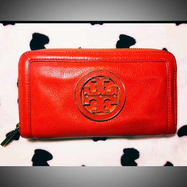 tory burch purse orange