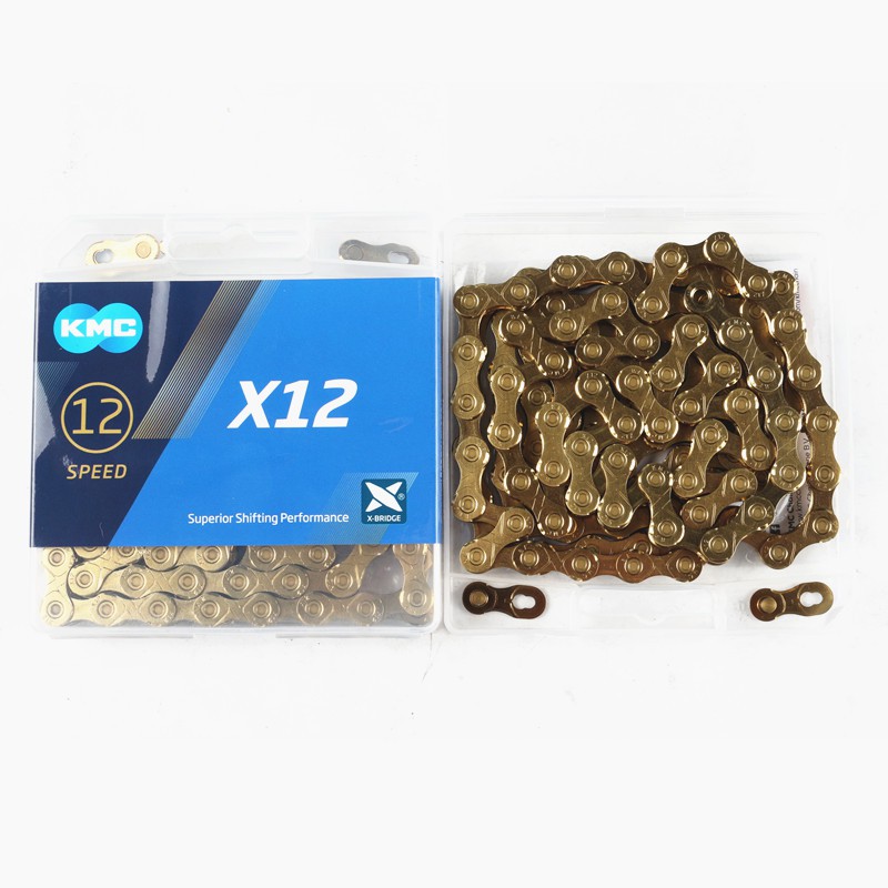 kmc 12 speed gold chain