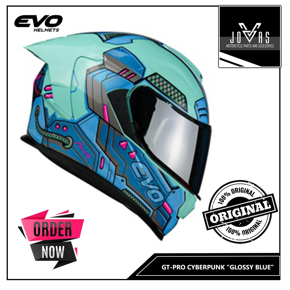 Ready Stock Evo Helmets Cyberpunk Full Face Helmet Only 6 790