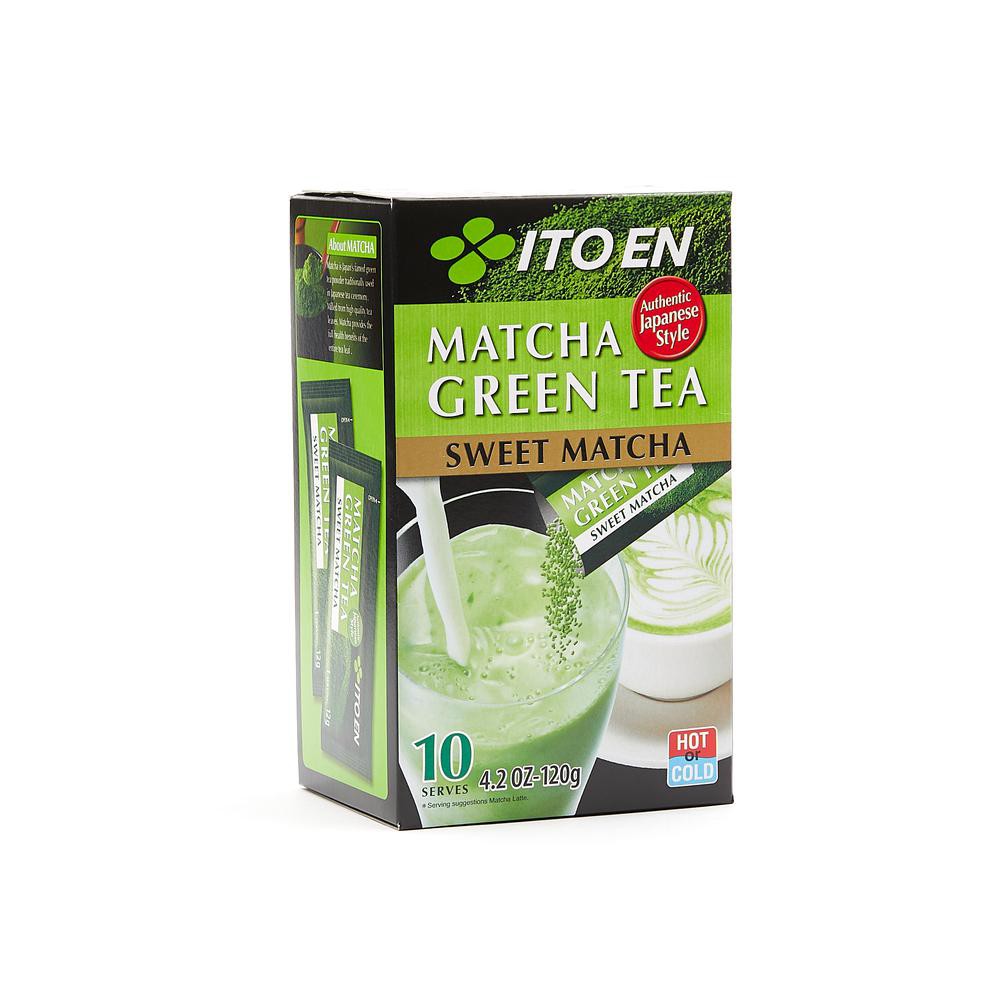 Ito En Sweet Matcha Green Tea Powder Sticks 10 x 12g Shopee Philippines
