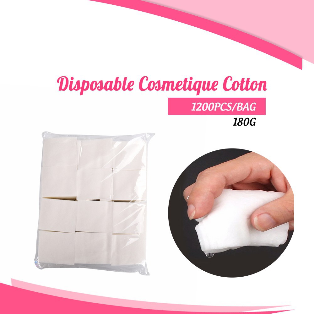 Disposable Cosmetic Cotton 1200PCS/BOX | Shopee Philippines