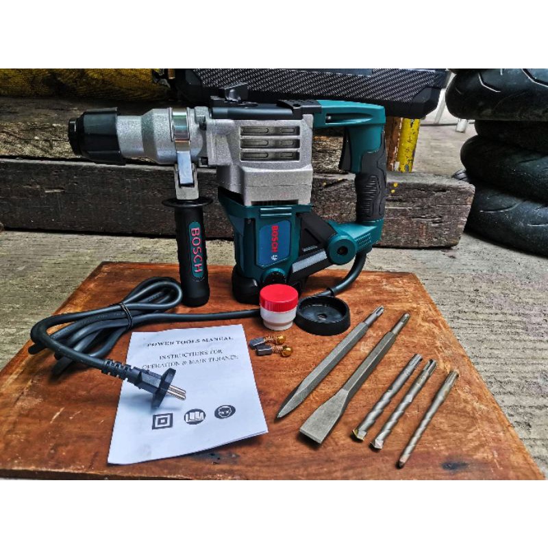 BOSCH Demolition Hammer Drill/Chipping Gun 1680V Shopee Philippines