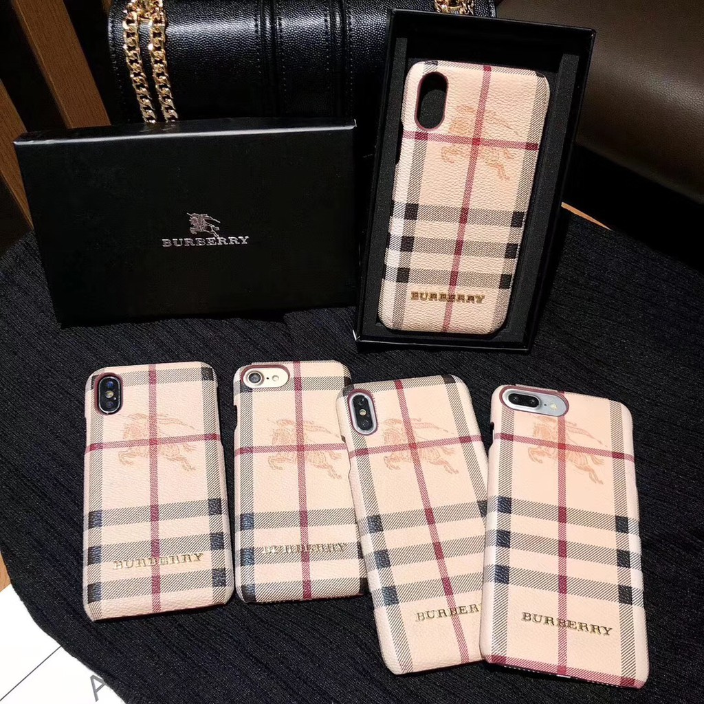 iphone xs burberry case