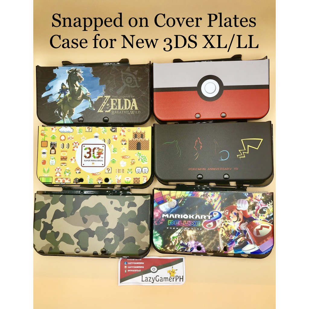 New 3DS XL/LL Snapped on Designed Cover Plates | Shopee Philippines