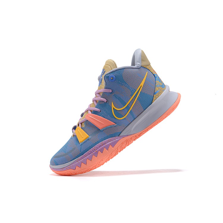 kyrie 7 blue orange