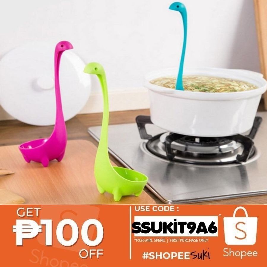 dinosaur soup ladle