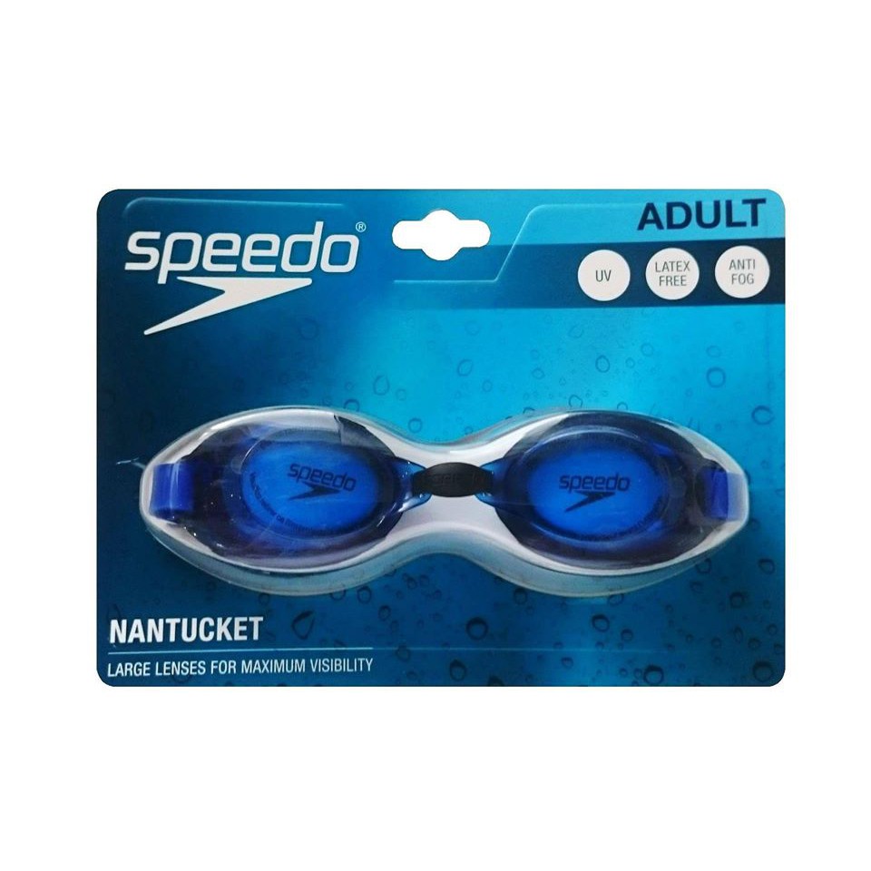 blue speedo goggles