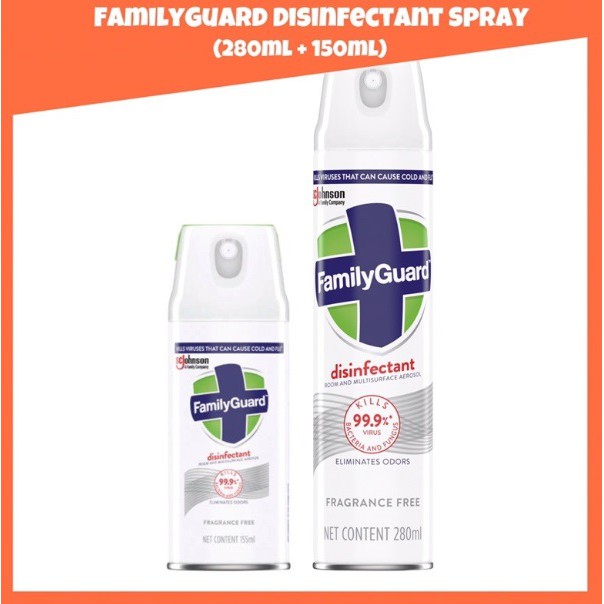 Family guard disinfectant spray