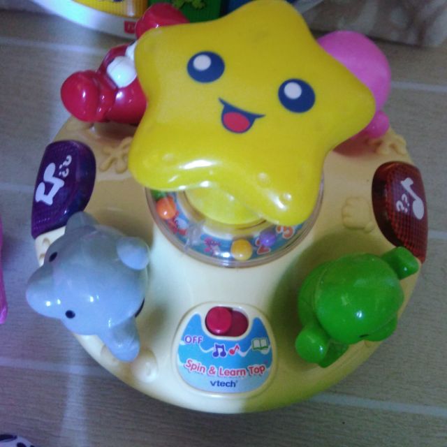 vtech spin n learn top