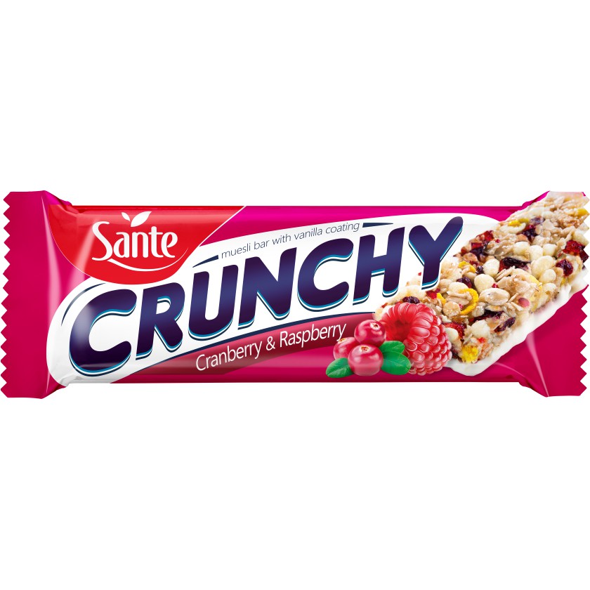 sante crunchy muesli bar