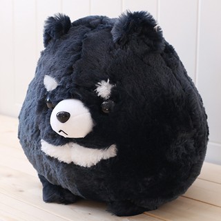 black pomeranian plush