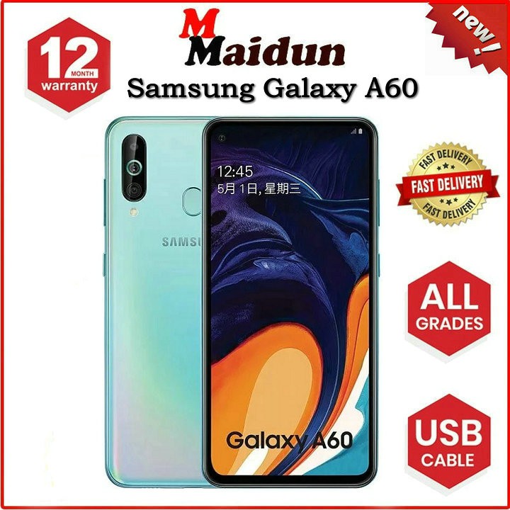 Samsung Galaxy A60 Mobile Phone Unlocked Android 9 0 Cell Phone 128gb Smartphone 6 3 Inches Shopee Philippines