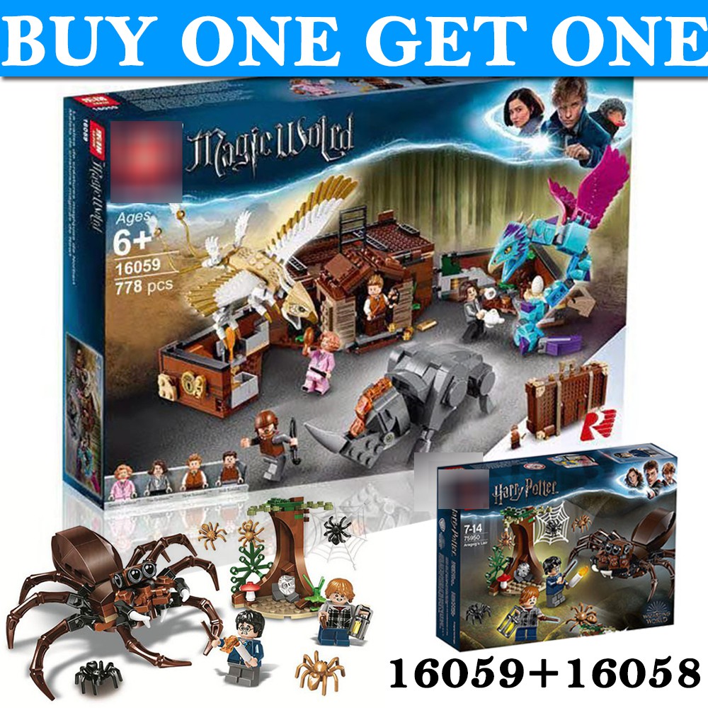 lego newt's case of magical creatures