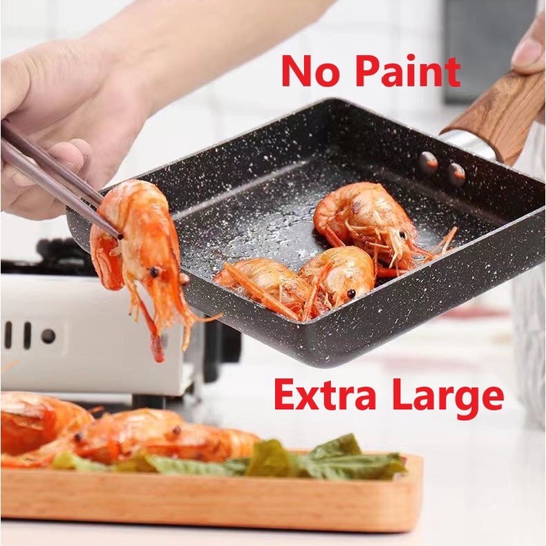EZCOOK Extra Large Tamagoyaki (Tamagoyaki) Pan Egg Roll Japanese